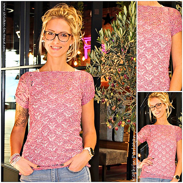 Knit Top #Butterfly