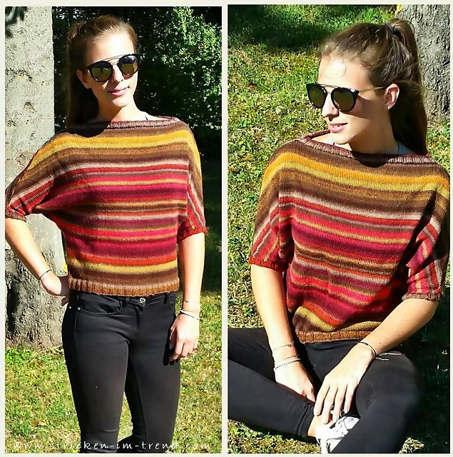 Knit Sweater ColorStripes