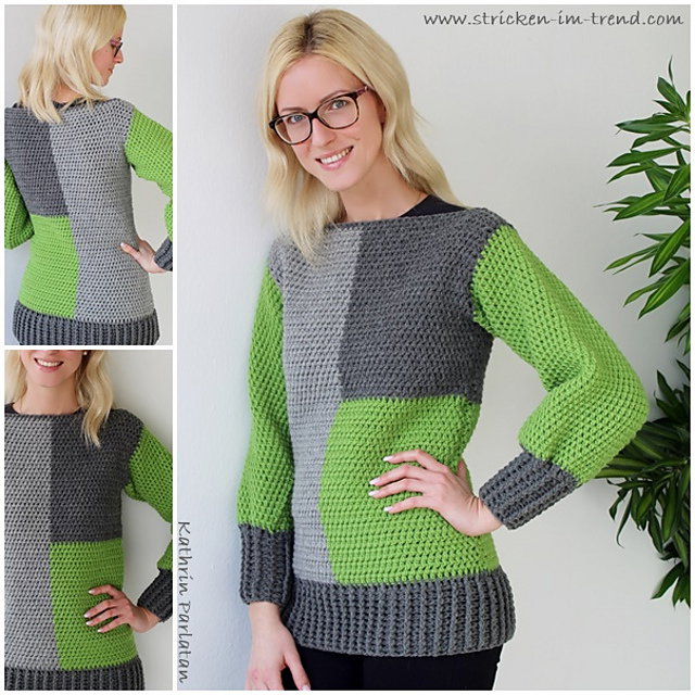 Crochet Sweater BLOCKxxx #2