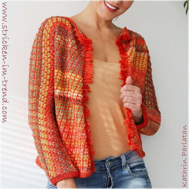 Knit Jacket TROPICAL #2